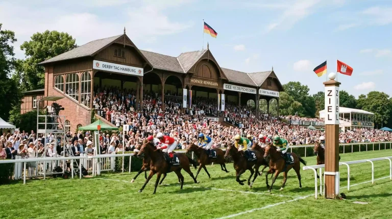 Deutsches Derby in Hamburg — Wetten auf der Rennbahn