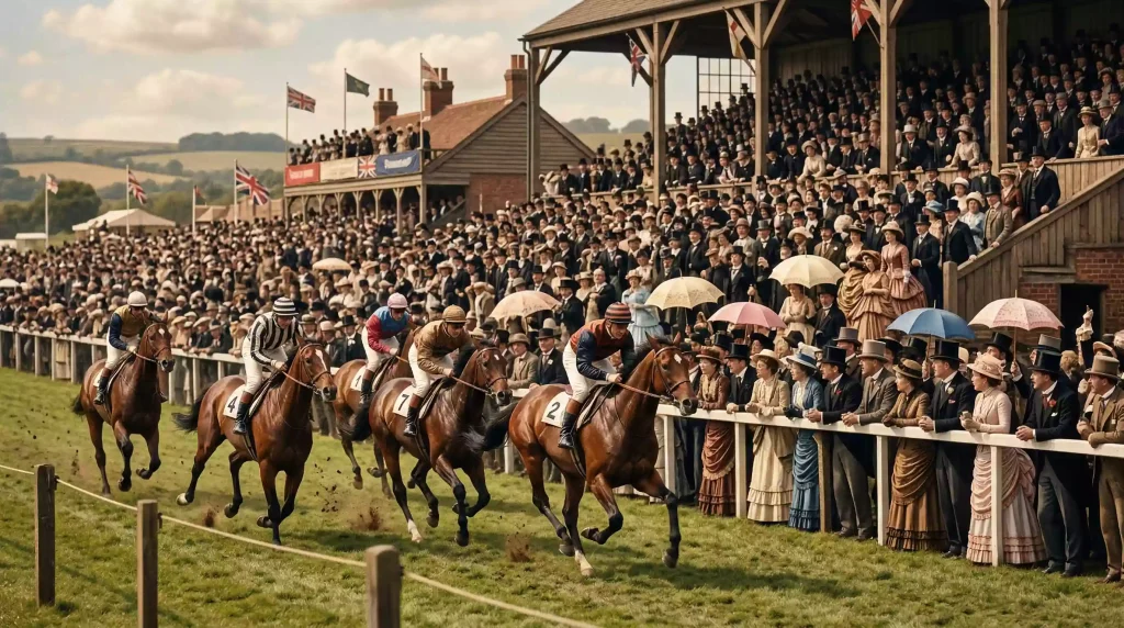 Geschichte der Pferdewetten – historisches Pferderennen im viktorianischen England