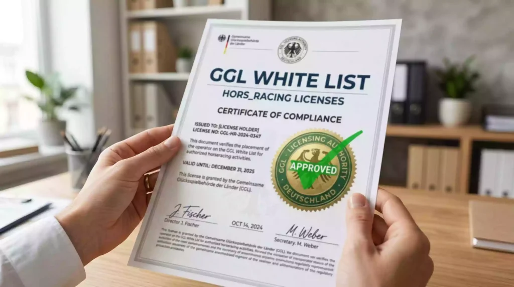 GGL-Whitelist für Pferdewetten-Lizenzen prüfen